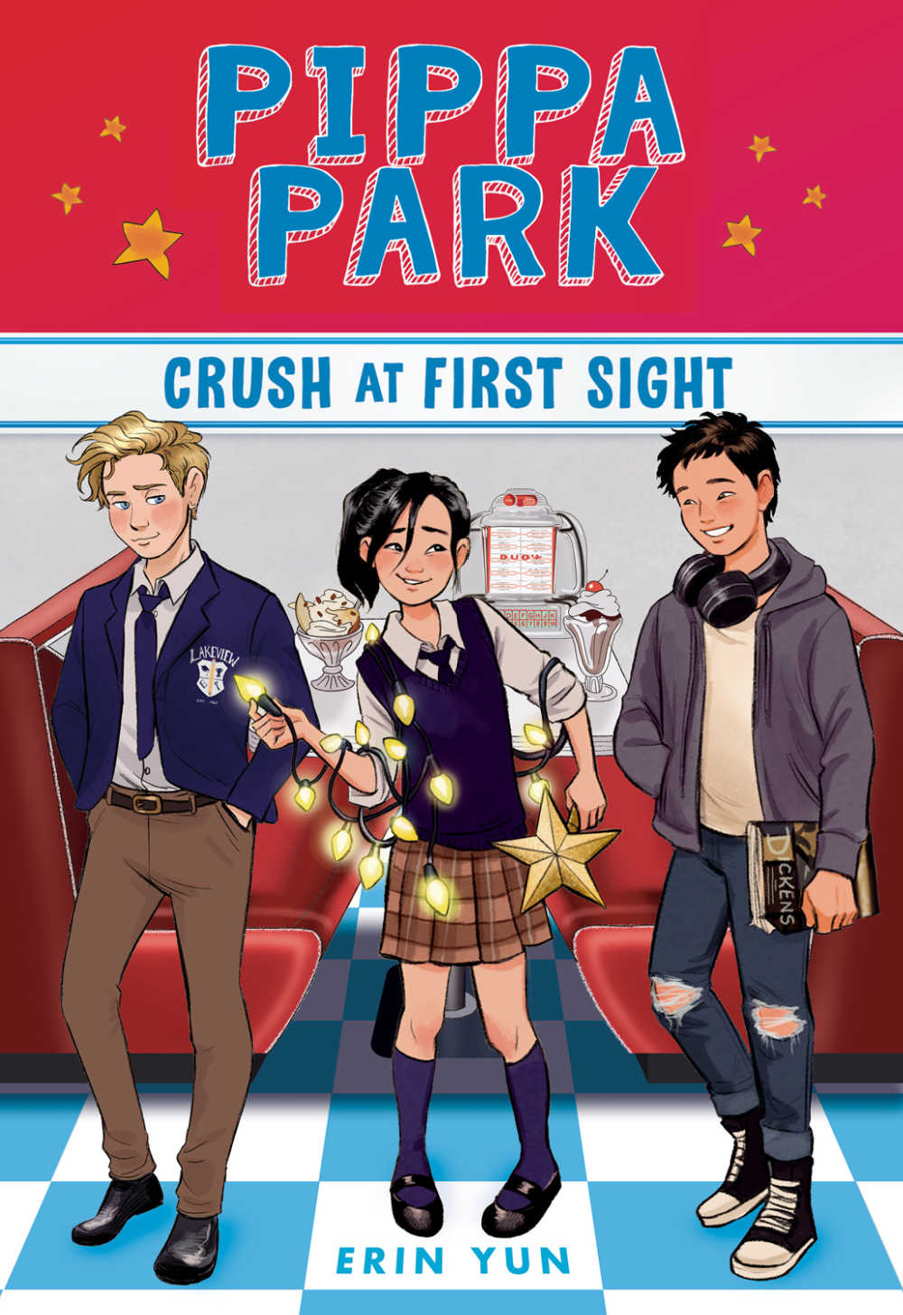 Join Pippa Park as she juggles friendships, bullying, crushes, and family in the compelling drama-filled middle school book.