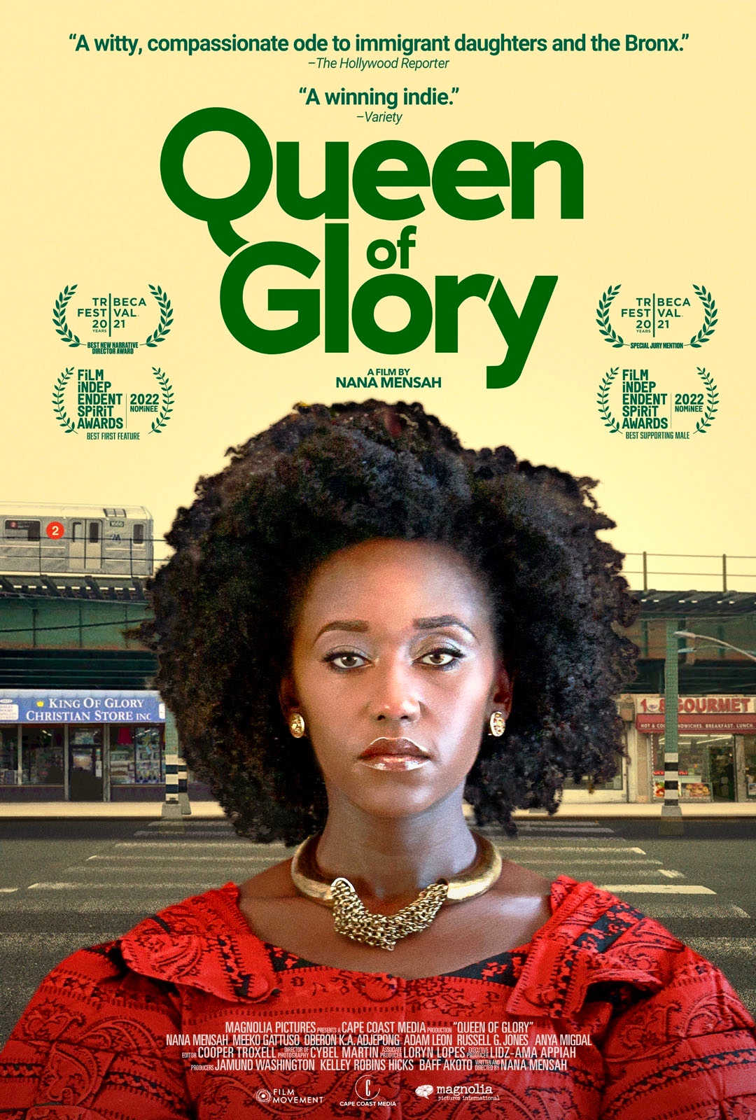 Watch Queen of Glory, the heartwarming comedy independent film written, directed and starring Nana Mensah. 