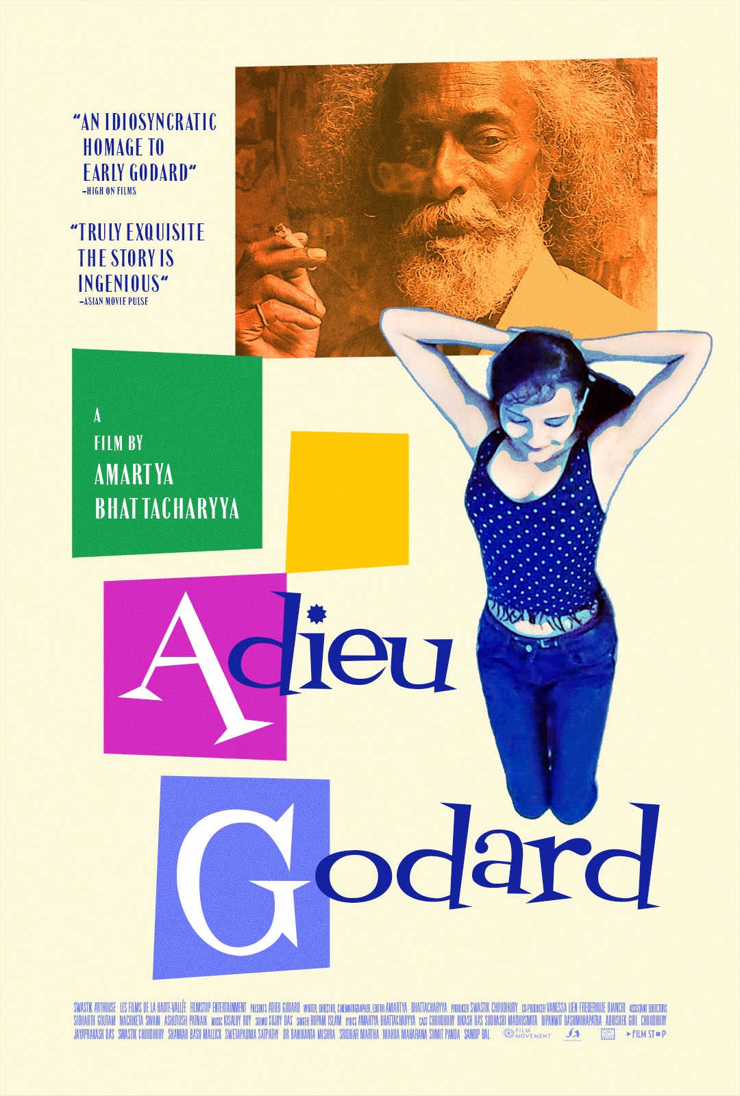 Life takes an unexpected turn in the Indian film Adieu Godard, when an old man accidentally discovers filmmaker Jean-Luc Godard.