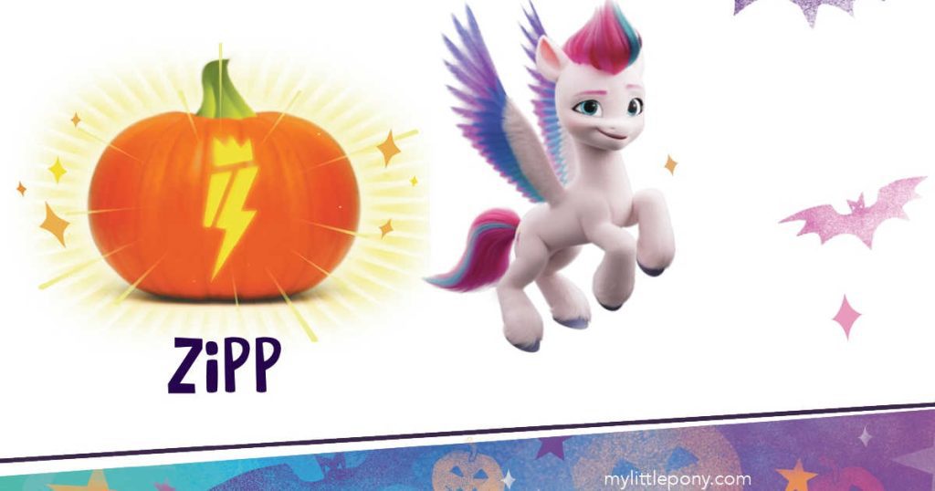 Free Printable MLP Zipp Pumpkin Stencil Mama Likes This