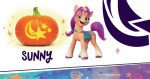 Free Printable MLP Sunny Pumpkin Stencil - Mama Likes This