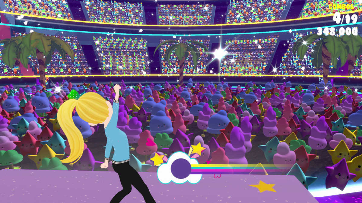 jojo dancing game screenshot