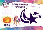 Free Printable MLP Sunny Pumpkin Stencil - Mama Likes This