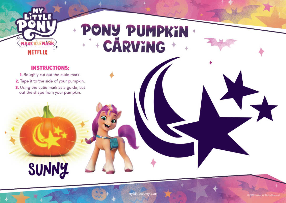 My Little Pony Pumpkin Stencils