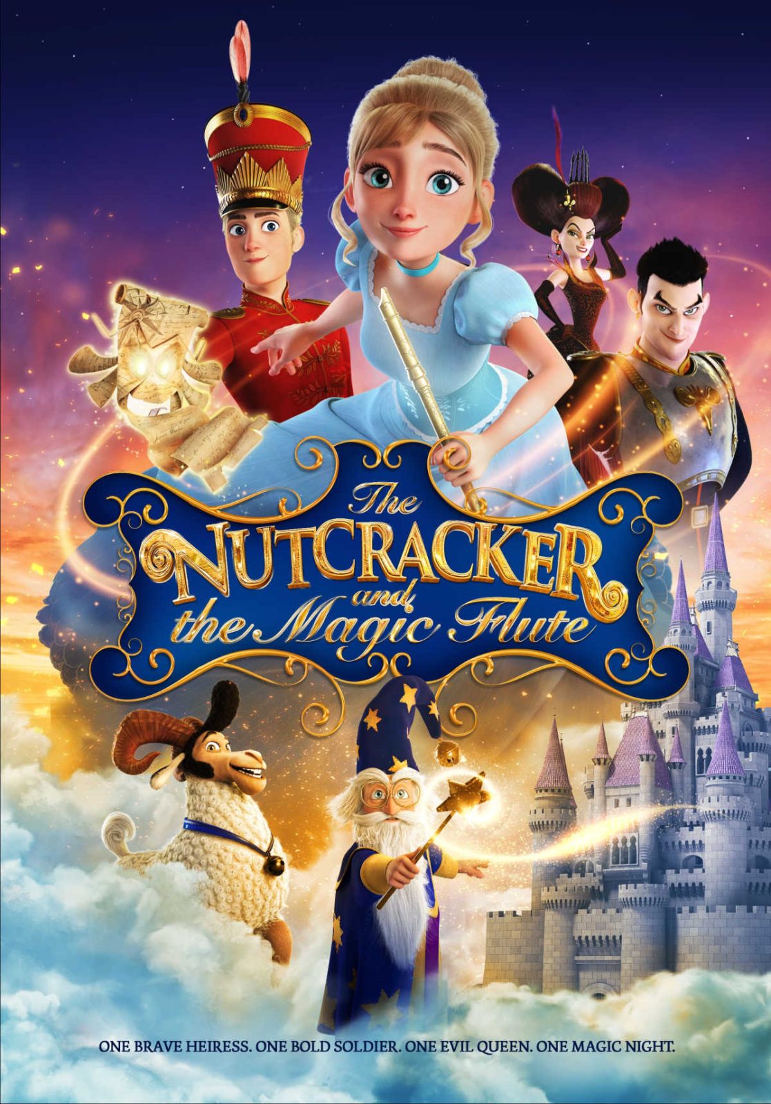 Enjoy the classic holiday tale in a new way, when you watch the animated Nutcracker and the Magic Flute movie. 
