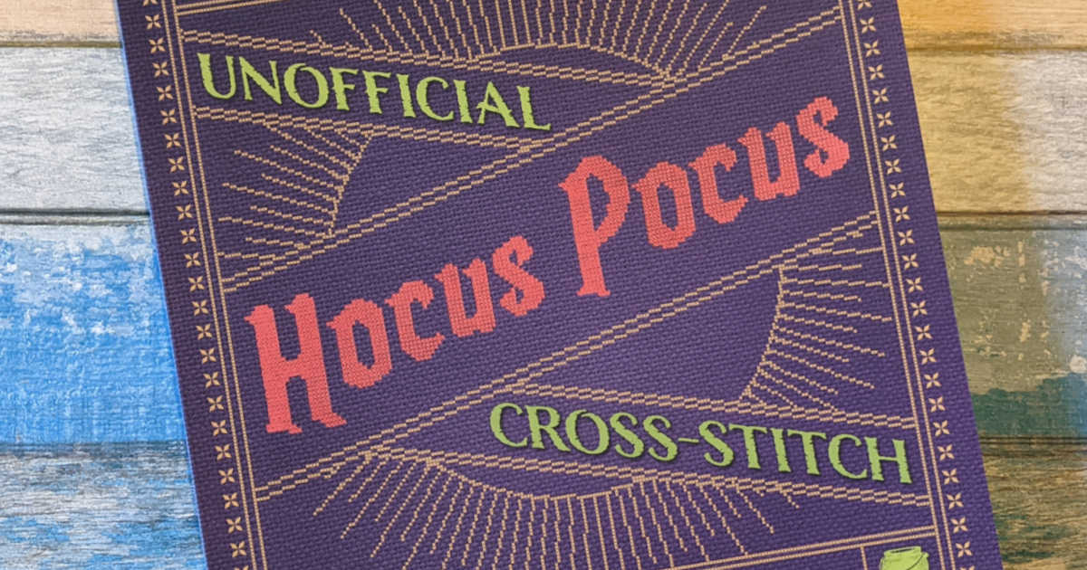 feature unofficial hocus pocus cross stitch