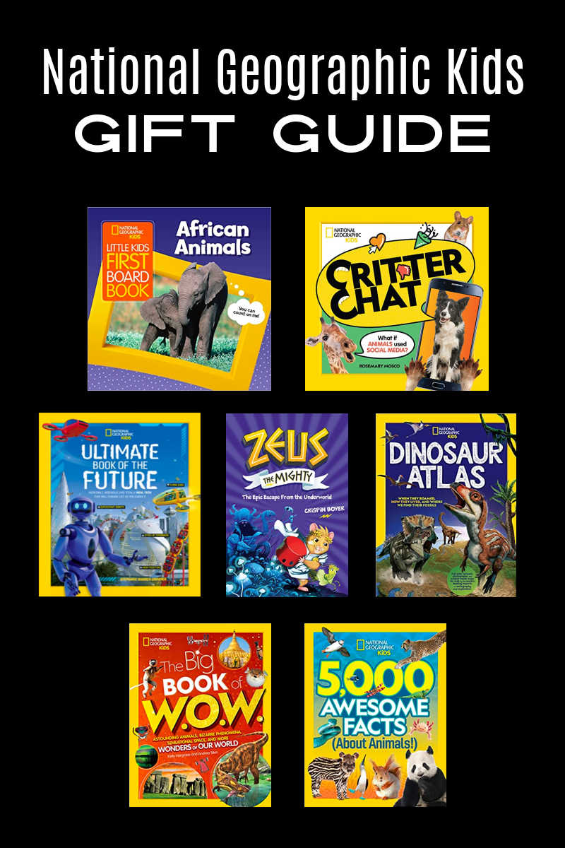 Take a look at the fantastic books in the Nat Geo Kids gift guide, so you can give your children a gift that inspires reading.