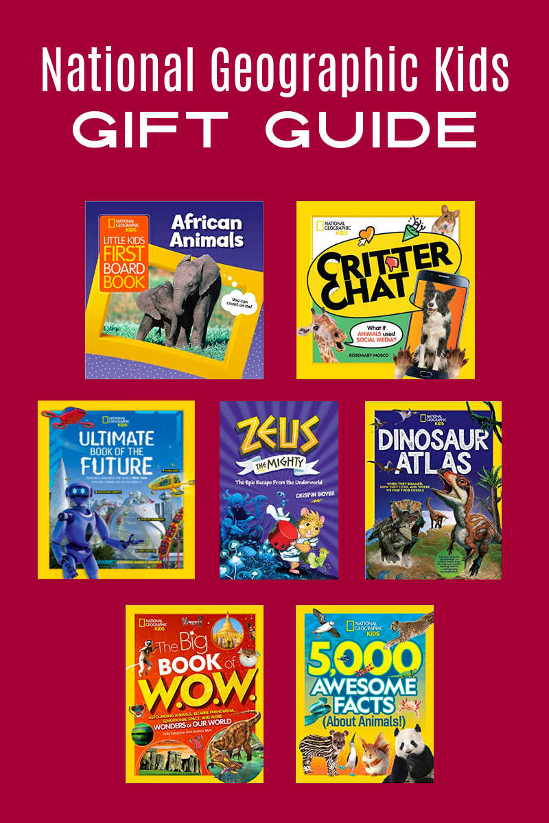 Take a look at the fantastic books in the Nat Geo Kids gift guide, so you can give your children a gift that inspires reading.