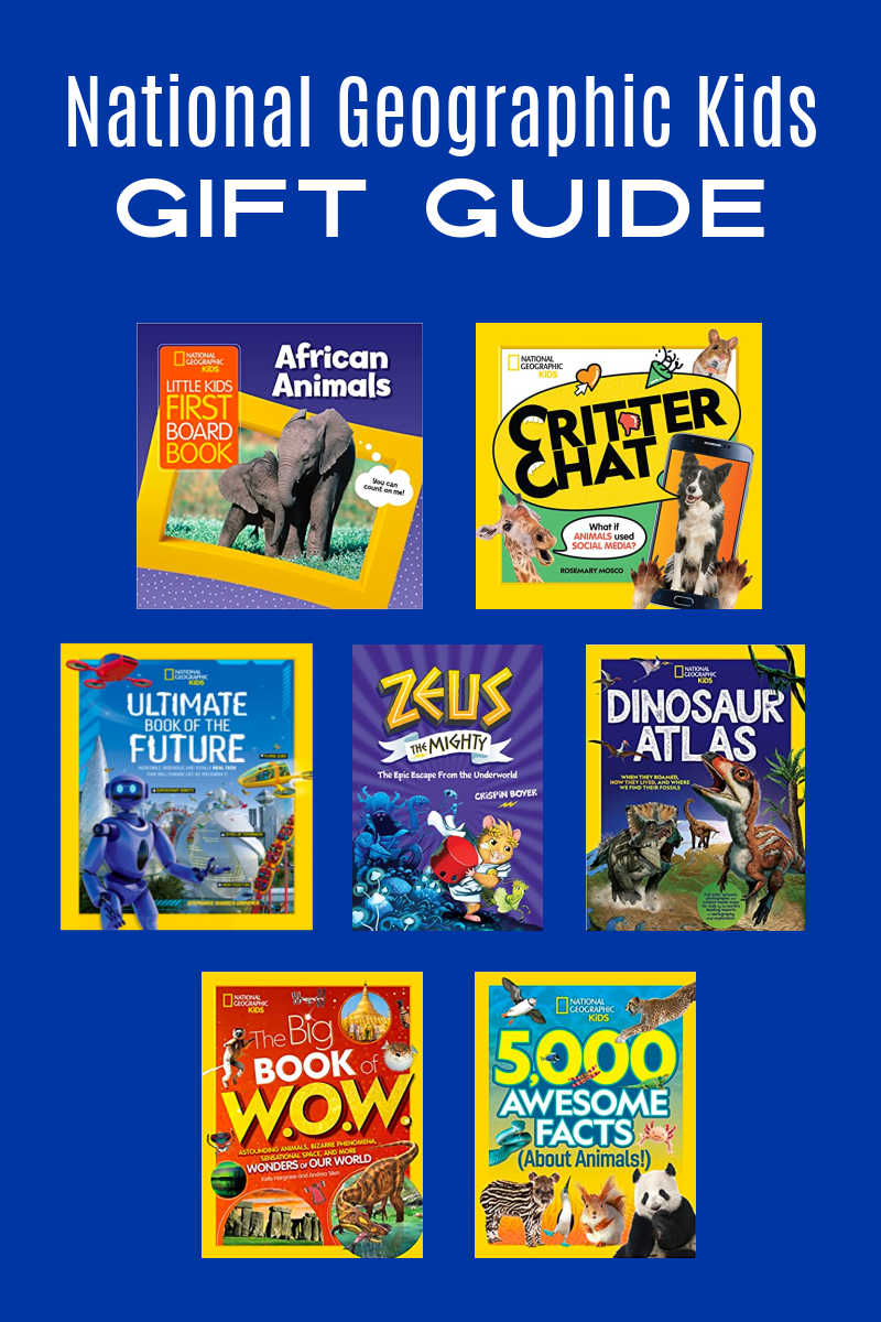 Take a look at the fantastic books in the Nat Geo Kids gift guide, so you can give your children a gift that inspires reading.