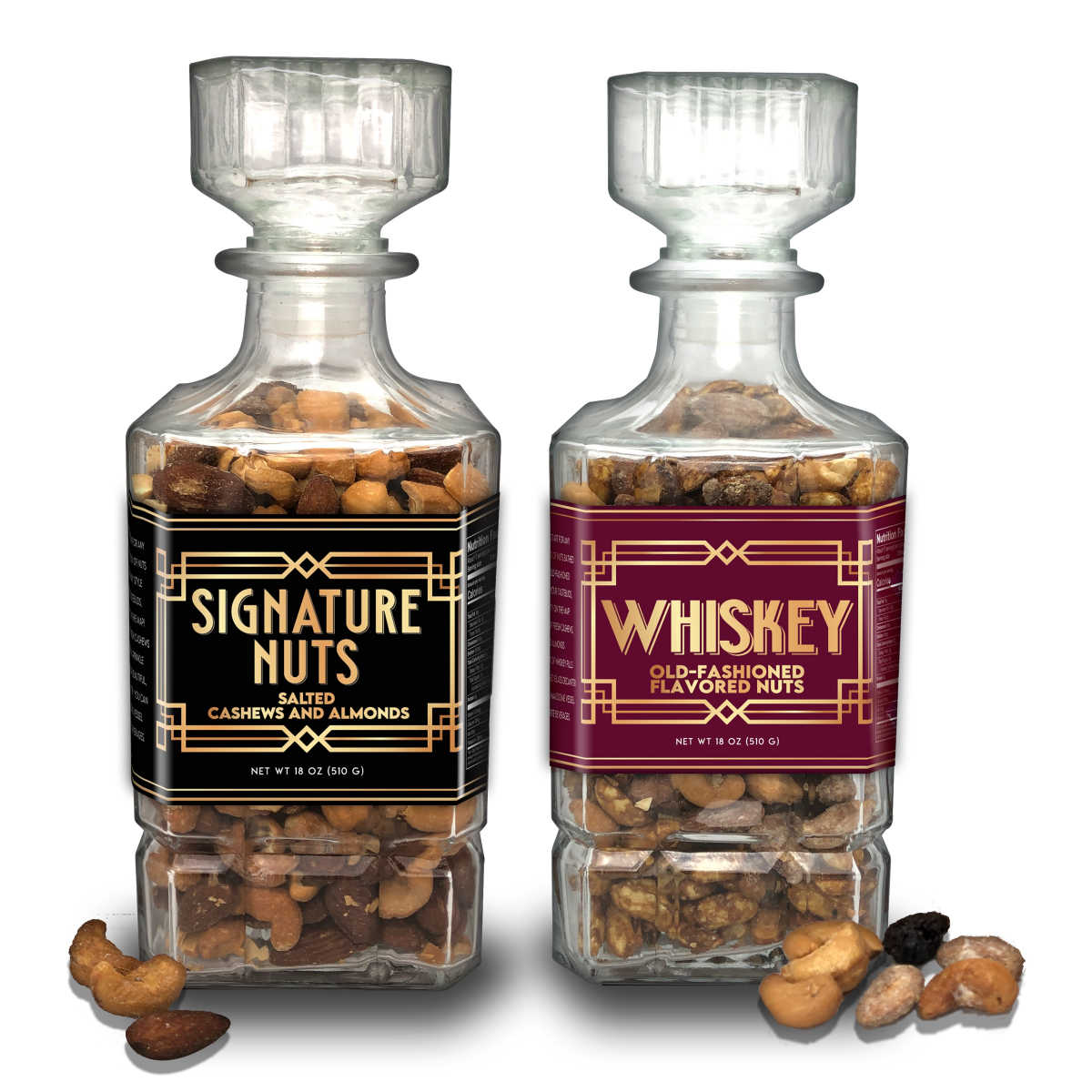 nut decanters