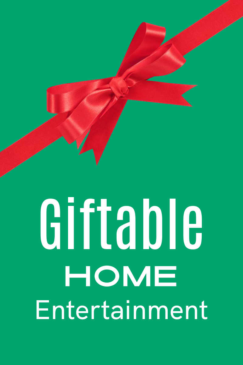 Check out my holiday gift guide filled with giftable home entertainment they'll want to watch again and again. 