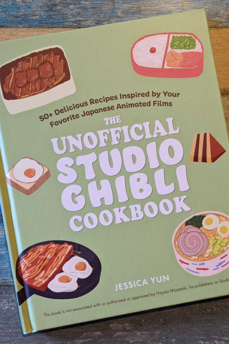 Anime fans will love the movie inspired Japanese recipes featured in The Unofficial Studio Ghibli Cookbook from Jessica Ann Yun.