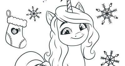 feature izzy christmas coloring page
