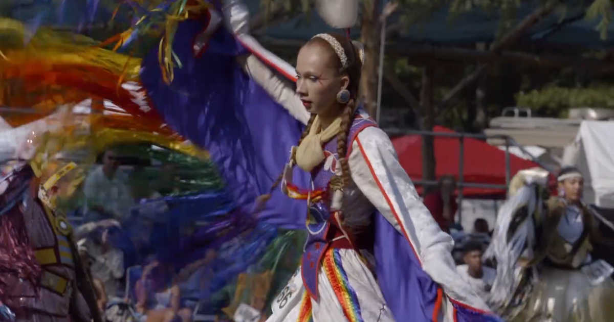 native american dancer Sherente Harris