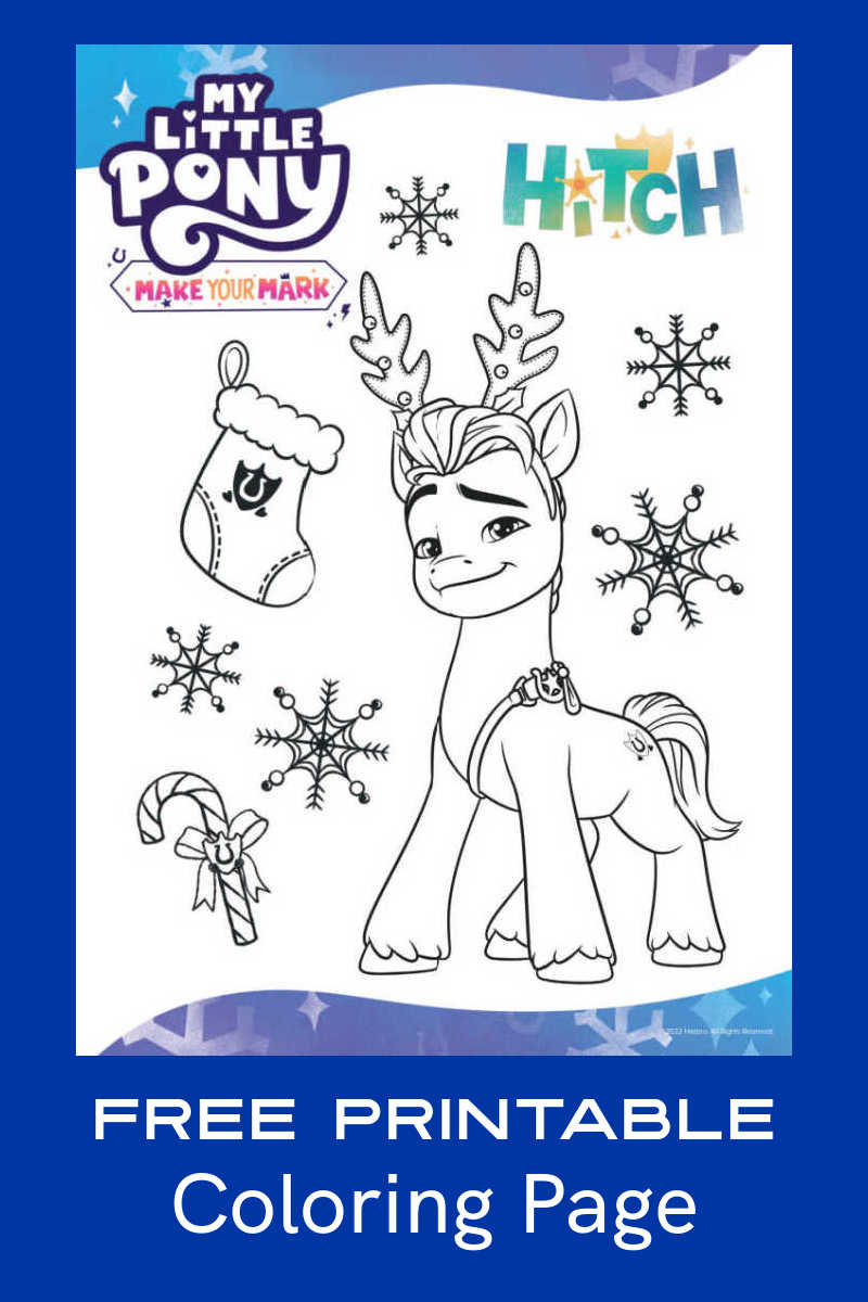 printable hitch coloring page