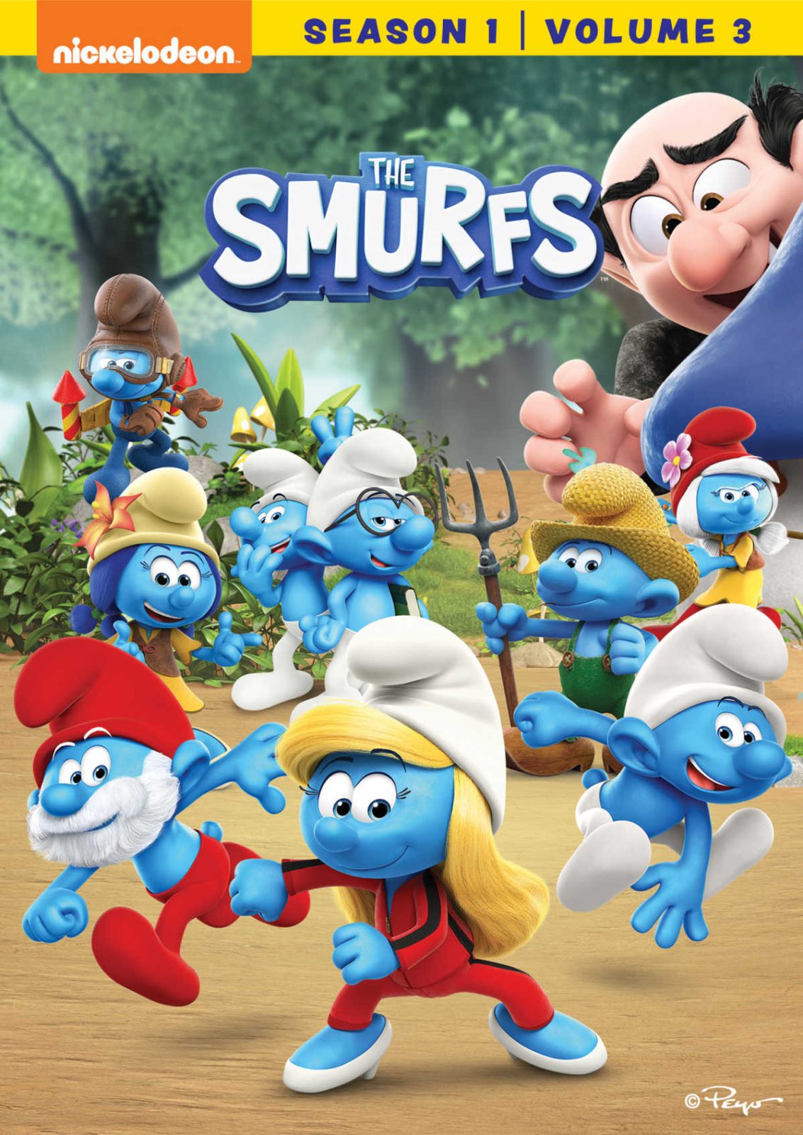 The smurfs dvd deals menu