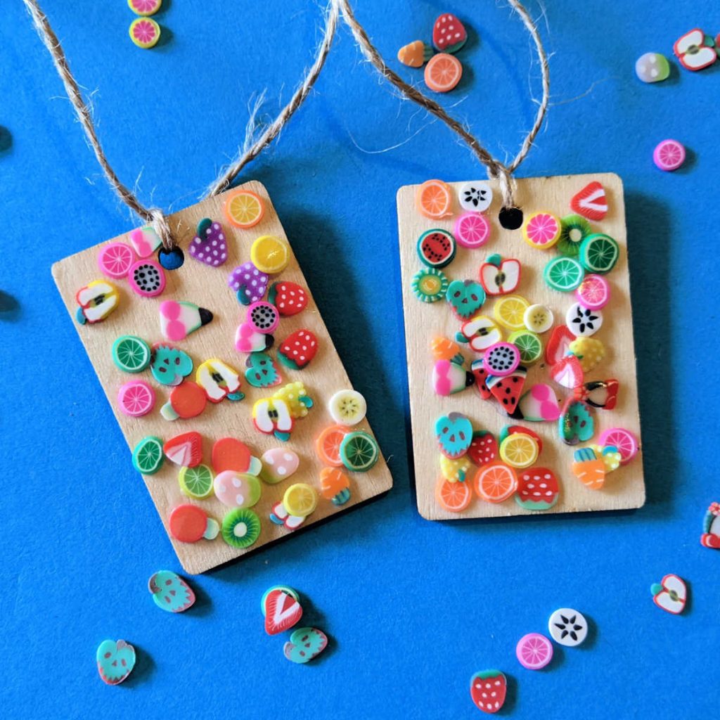 Easy Polymer Fruit Gift Tag Craft Mama Likes This