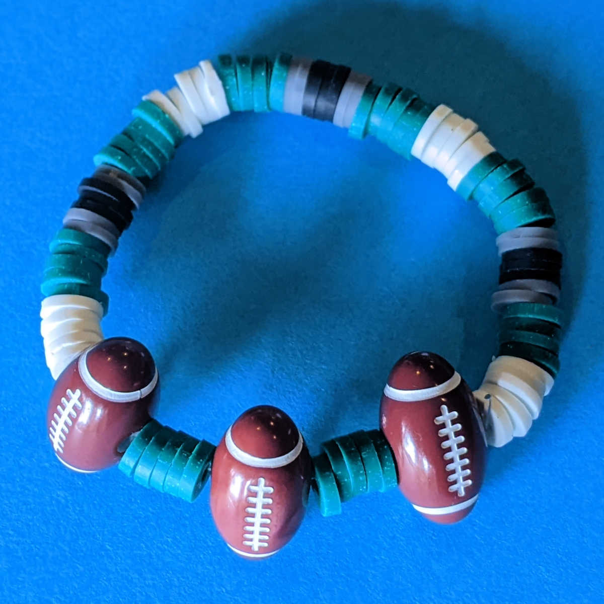 Baseball Necklace/chunky Bead Necklace/any Team Color ANY Team 