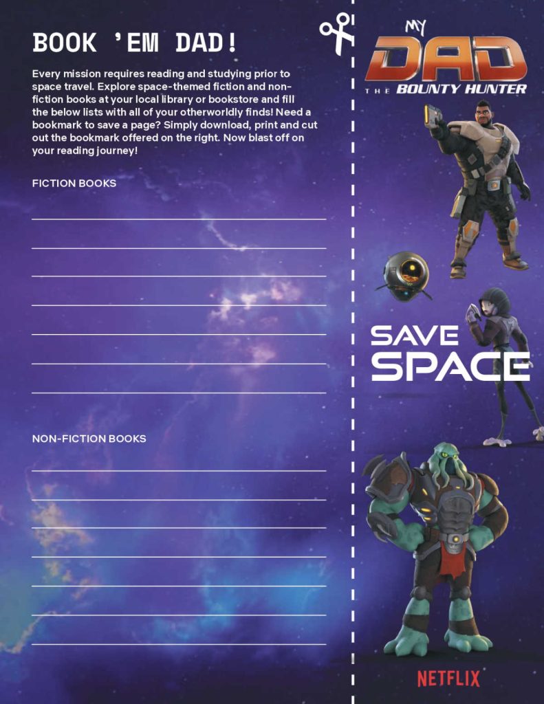 Free My Dad The Bounty Hunter Printables - Mama Likes This