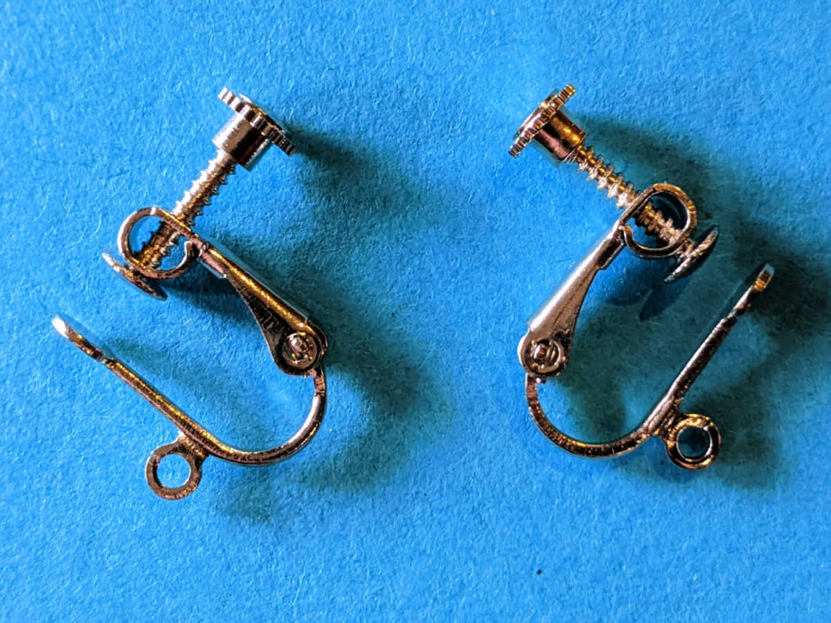 clip-on earrings