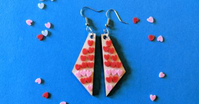 feature valentine wood earrings craft