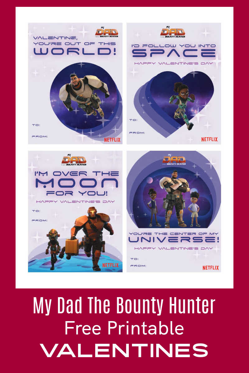 my dad the bounty hunter valentines cards