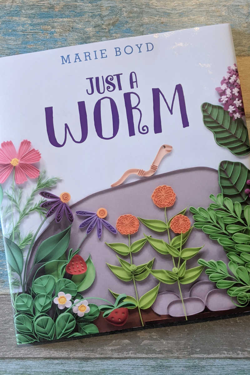 Kids will learn both science facts and social skills, when they read the beautifully illustrated Just a Worm picture book. 