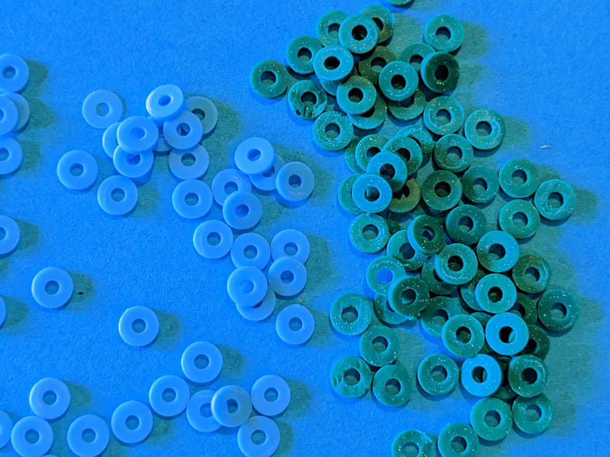 polymer clay heishi beads