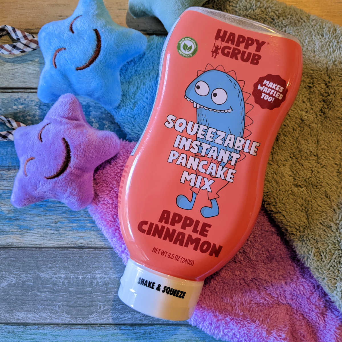 squeezable happy grub pancake mix