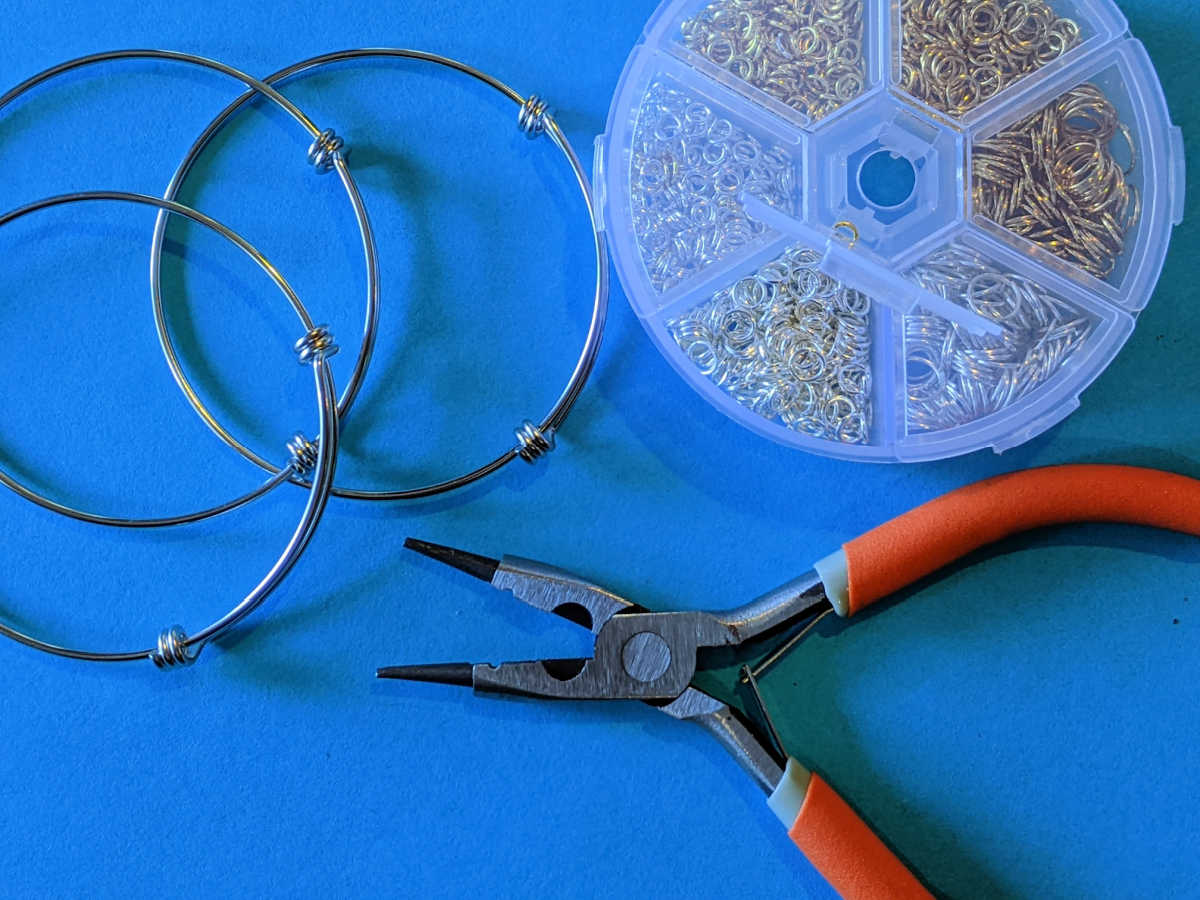 bangles jump rings and jewelry pliers