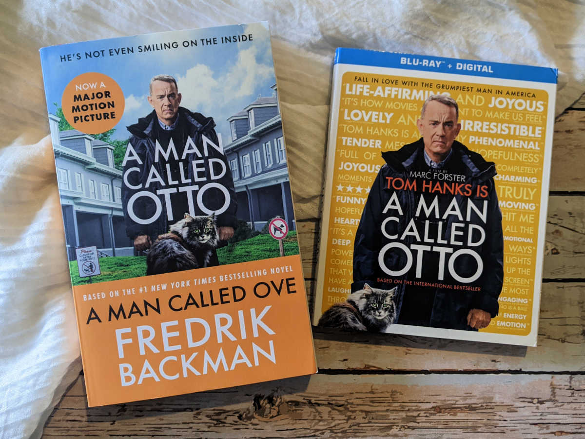 book and blu-ray man called otto
