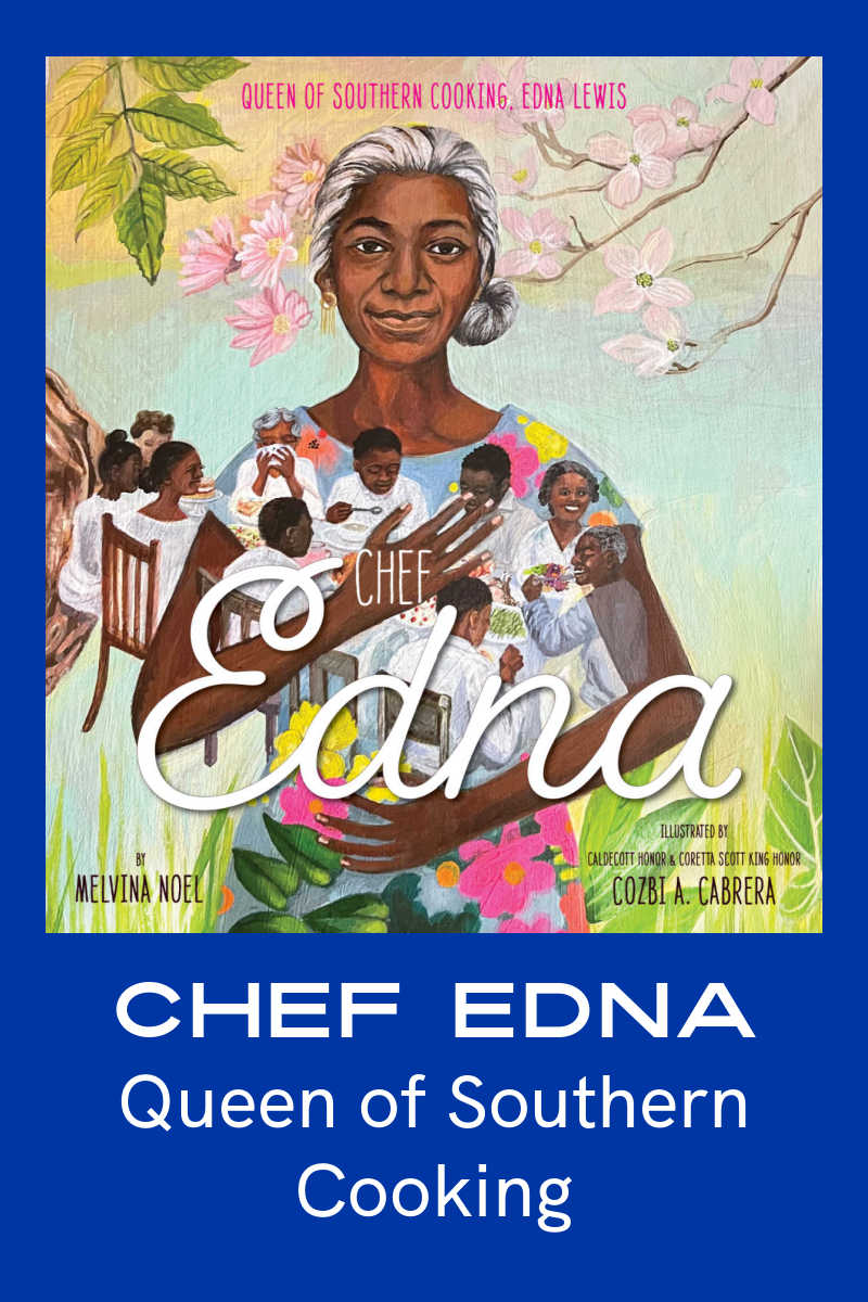 Chef Edna is a beautiful and inspiring picture book about the life of Edna Lewis, a renowned chef, author, and teacher who introduced the world to the flavors of her home.