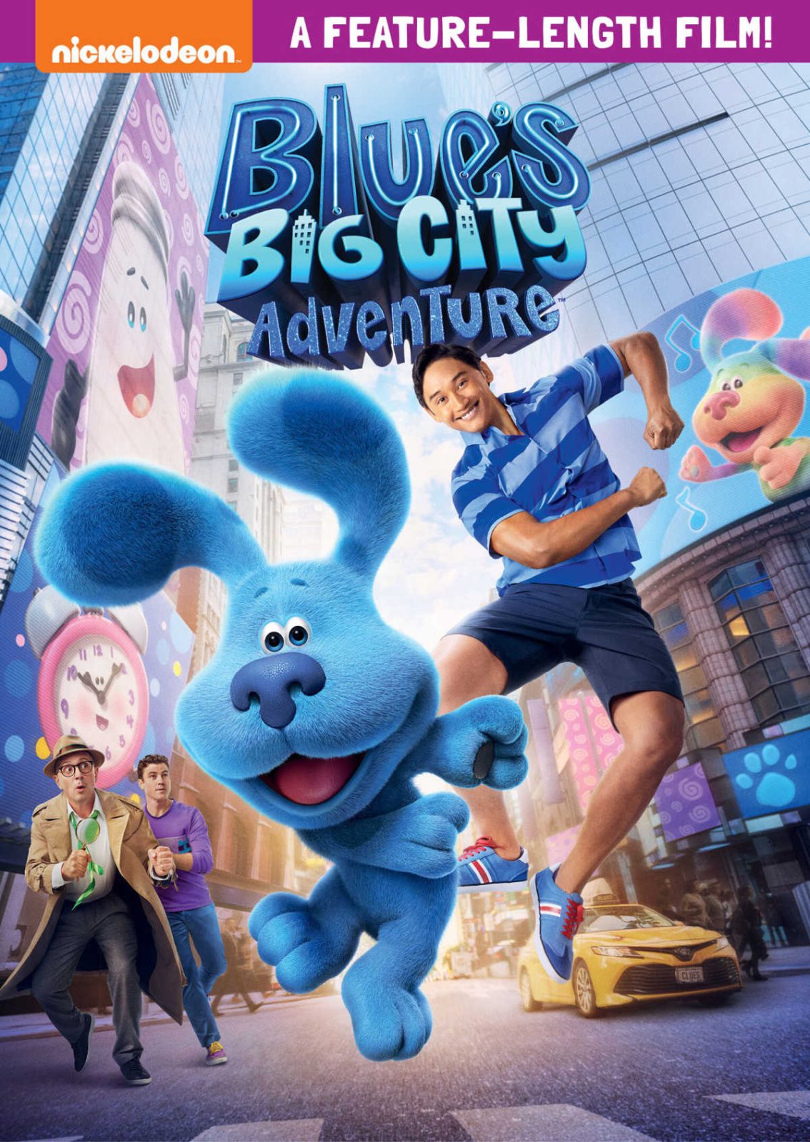 It's time for a one of a kind Blue's Big City Adventure, when Blue heads to New York City in the new family friendly adventure movie. 