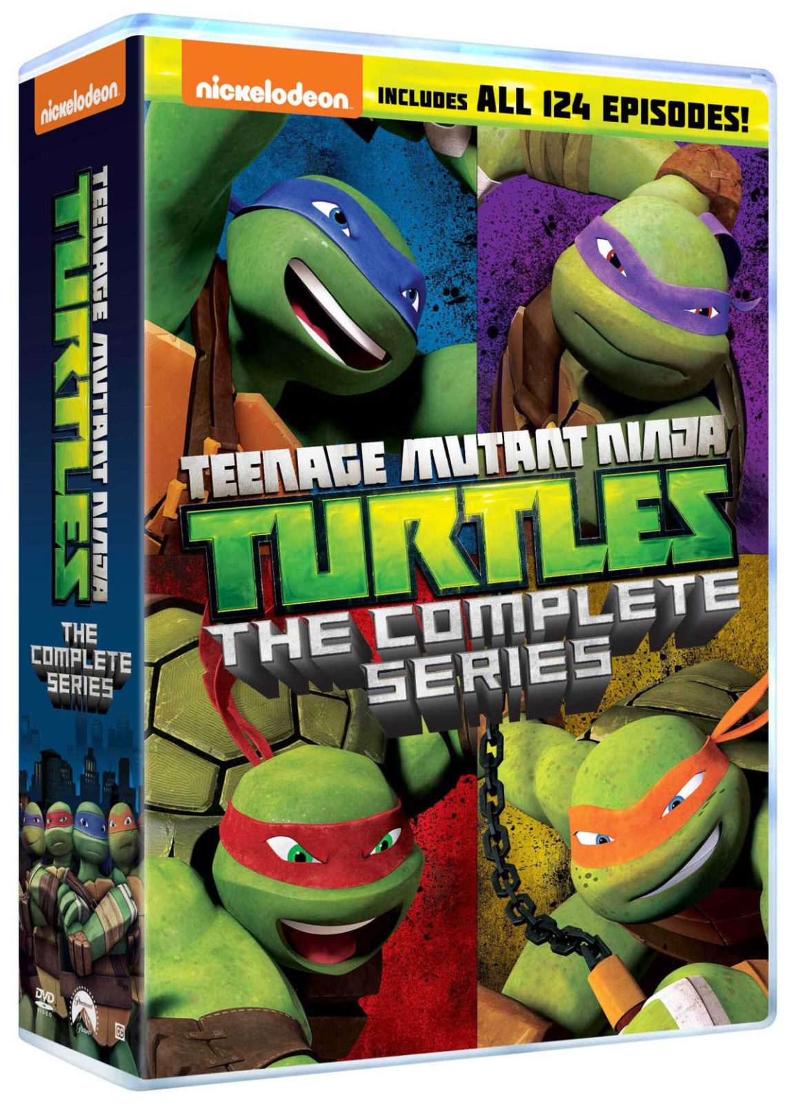 The all new Teenage Mutant Ninja Turtles Complete Series DVD set is a must-have for collectors and fans of all ages. 