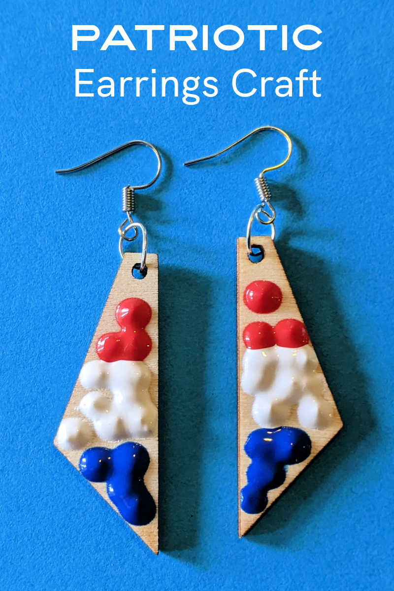 Hockey Earrings DIY, Wood Earring Blanks, Team Earrings, Sports