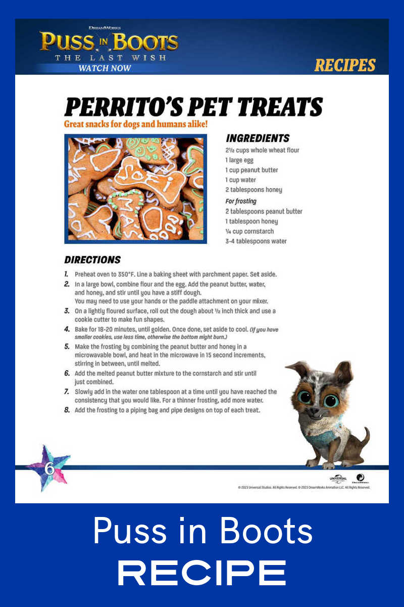 perritos dog treat recipe
