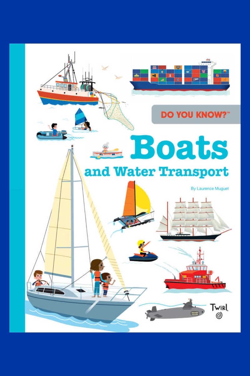 Do You Know Boats and Water Transport is a beautiful picture book with facts for little kids, big kids, teens and adults. 