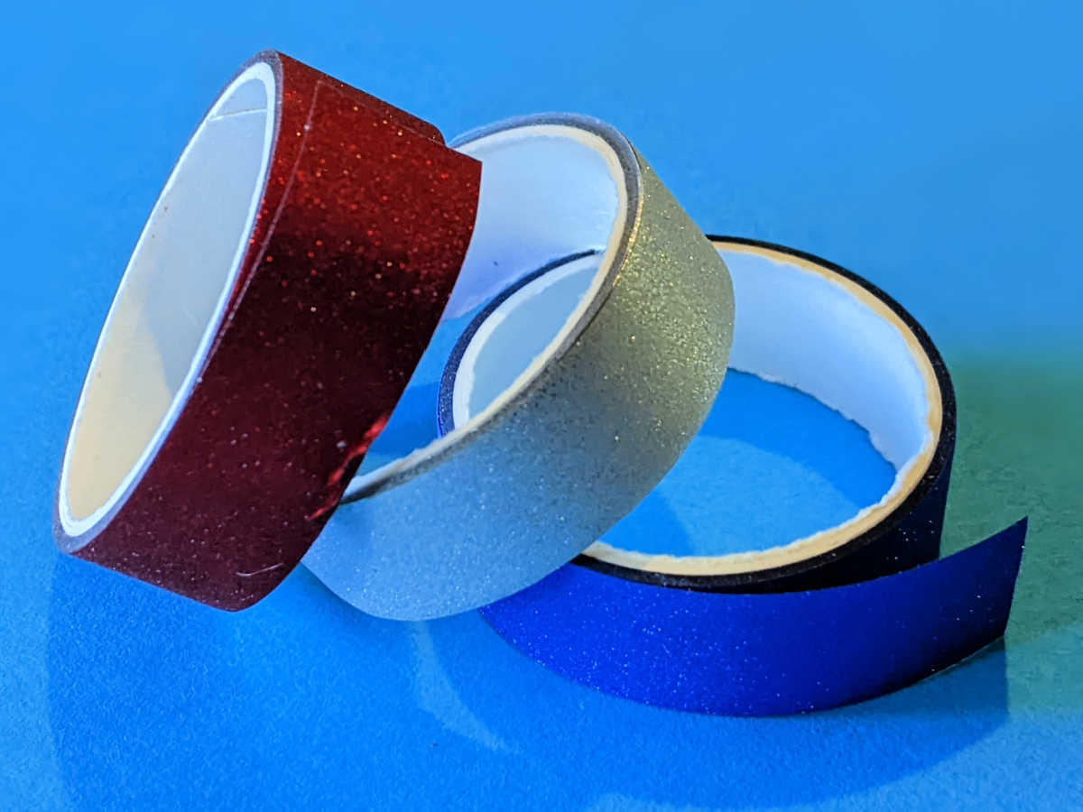 red white blue washi tape