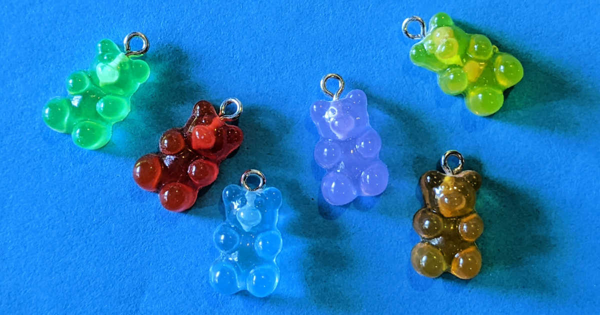 Easy DIY Gummy Bear Earrings Craft - Mama Likes This