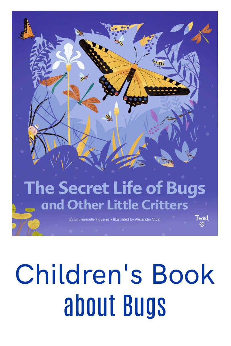 The Secret Life of Bugs and Other Little Critters is a beautiful book that will teach your child about the fascinating world of insects and other small animals.