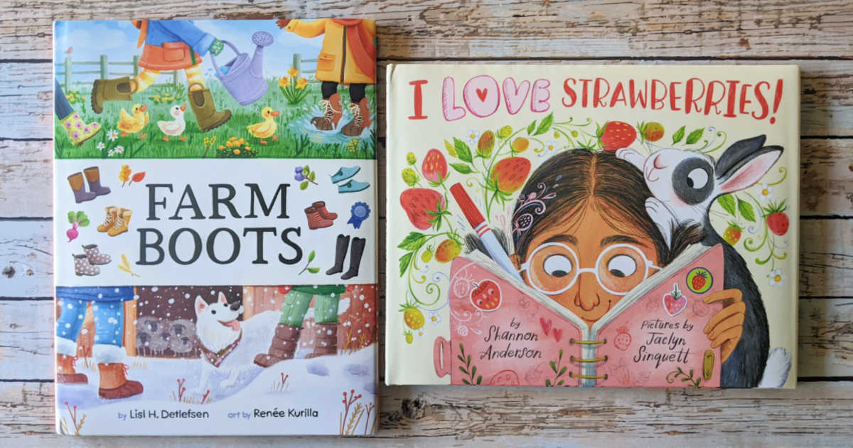 2 farm books for kids