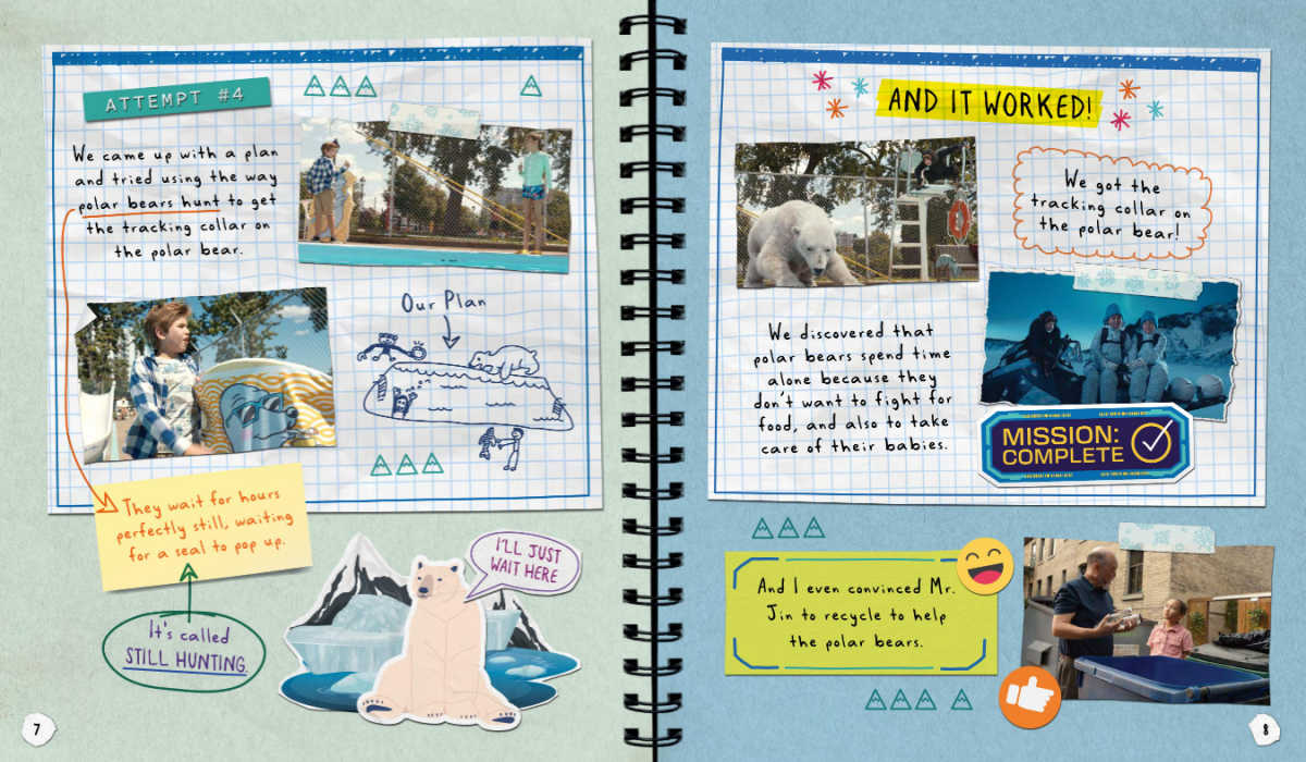 4th page jane polar bear guide