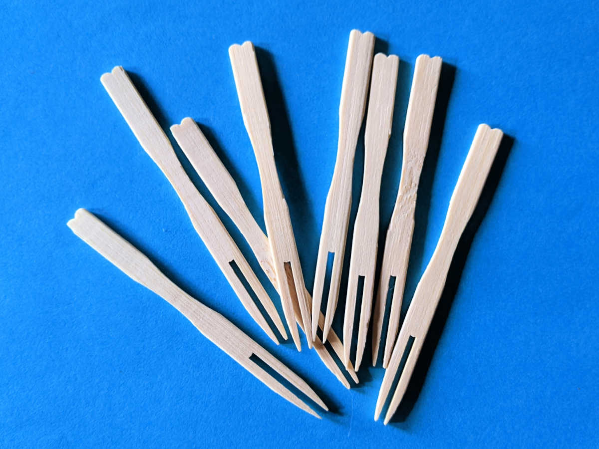 appetizer bamboo forks