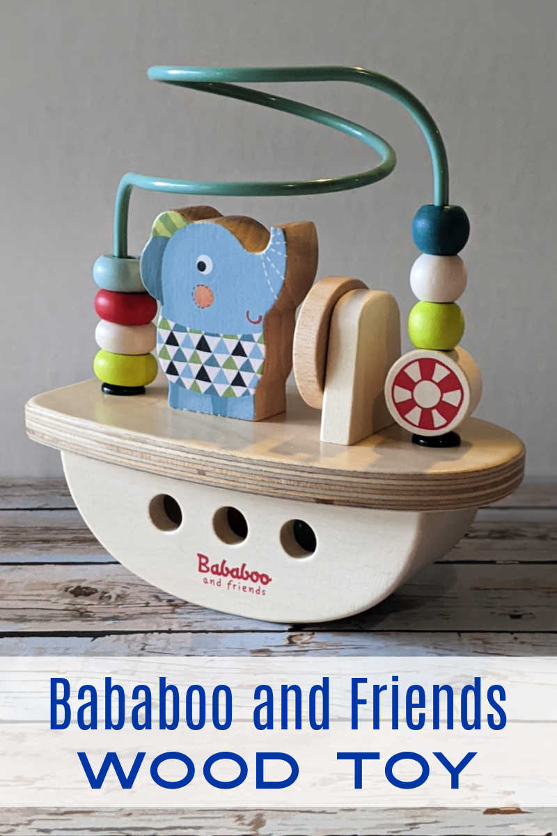 Bababoo wood toys are made from high-quality materials and are designed to be both fun and educational. The Lolo's Boat Bead Maze is no exception.