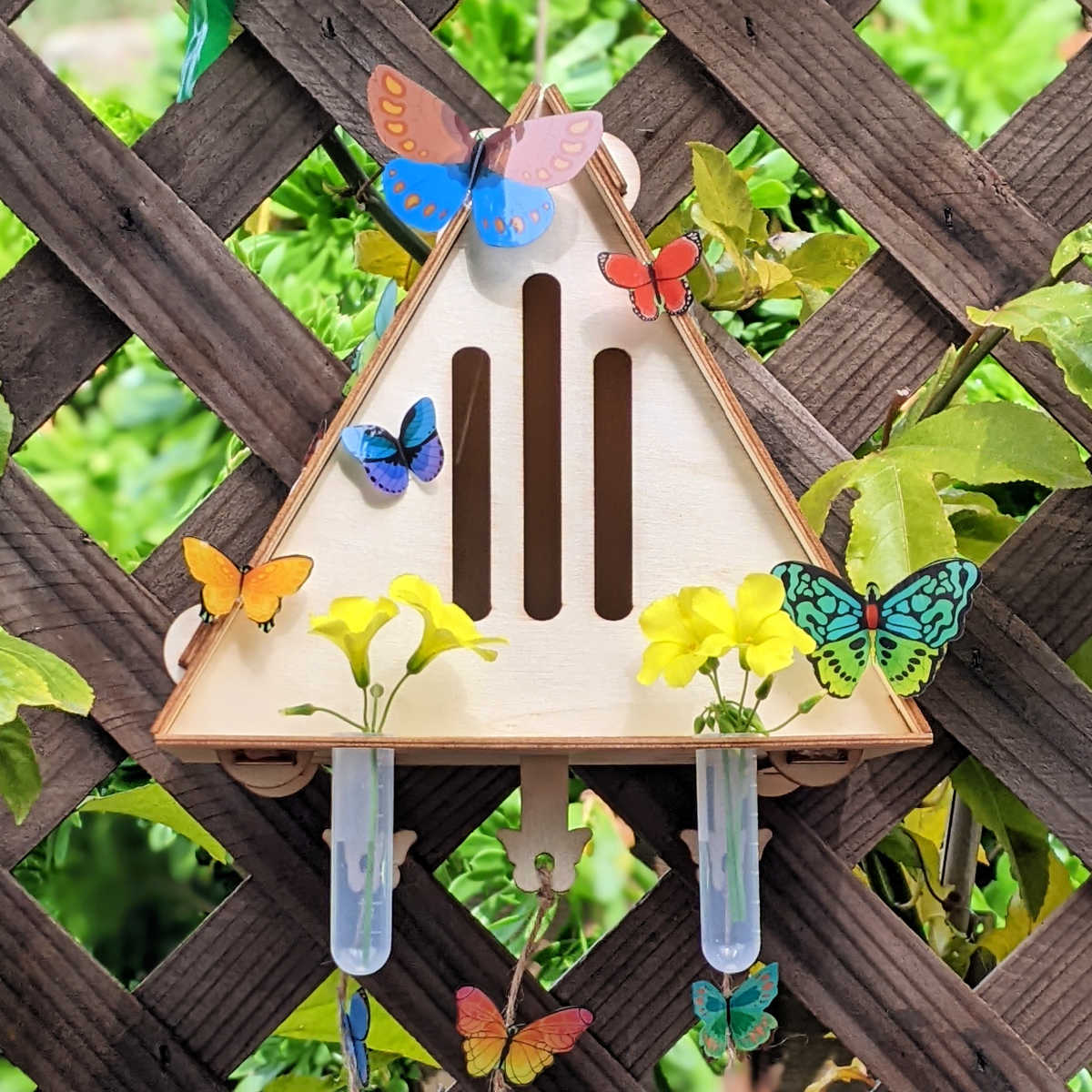 easy butterfly house craft