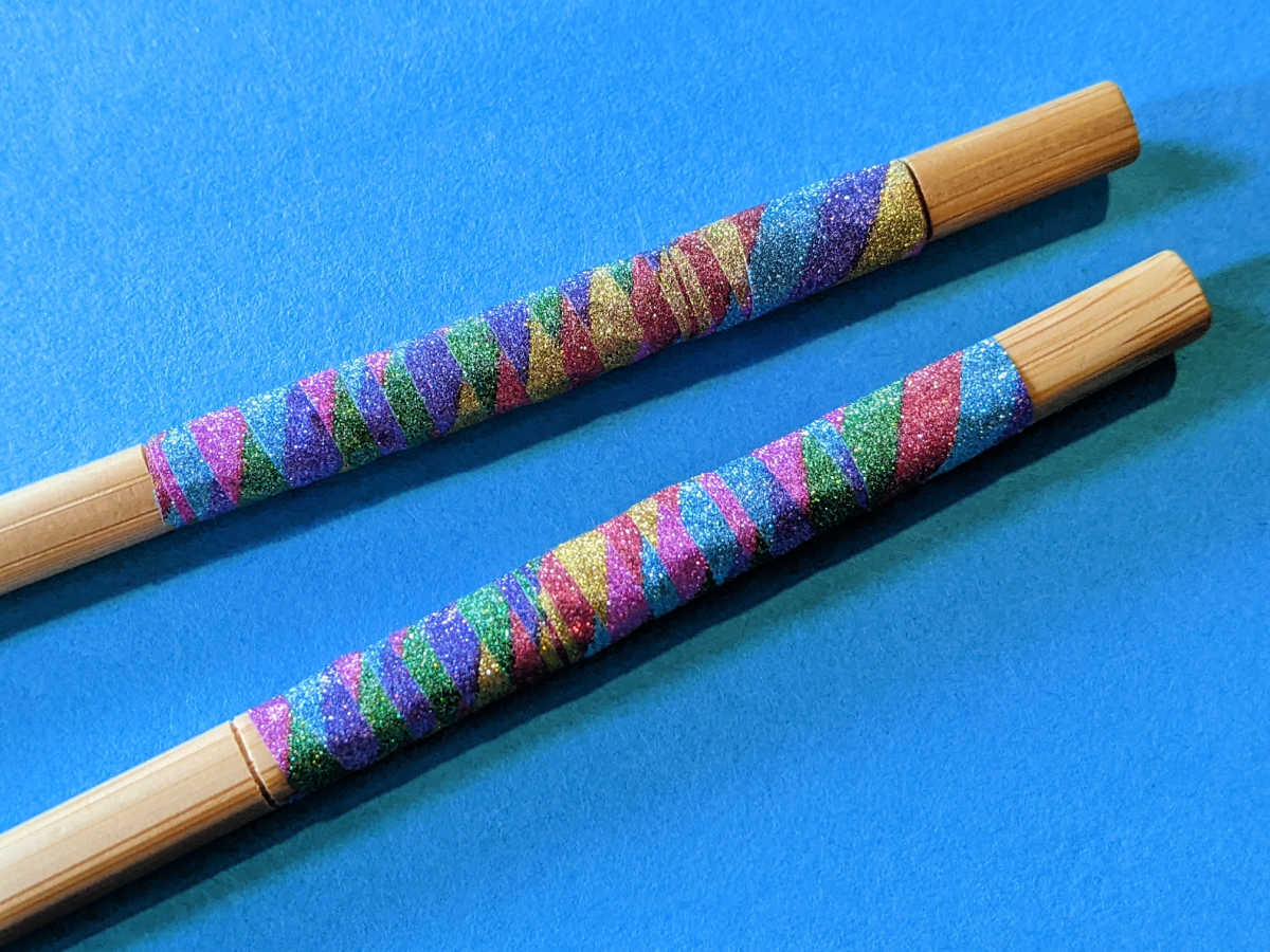 pair washi tape chopsticks