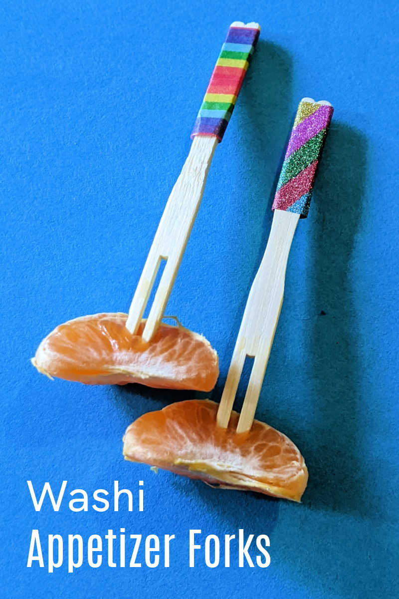 washi appetizer forks