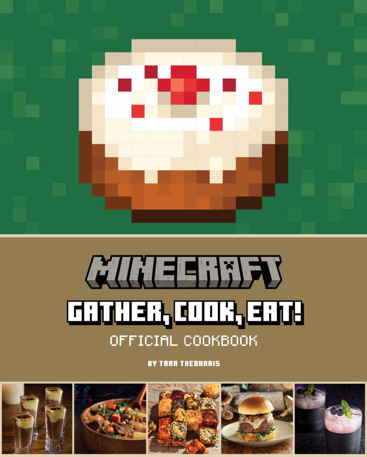 Official Cookbook Minecraft gather cook eat