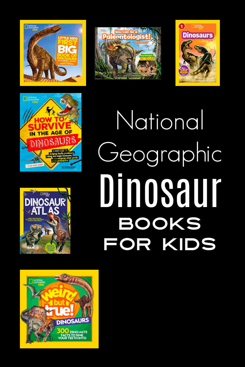 National Geographic Kids has a wide variety of illustrated, fact-filled dinosaur books for kids of all ages, from toddlers to tweens.