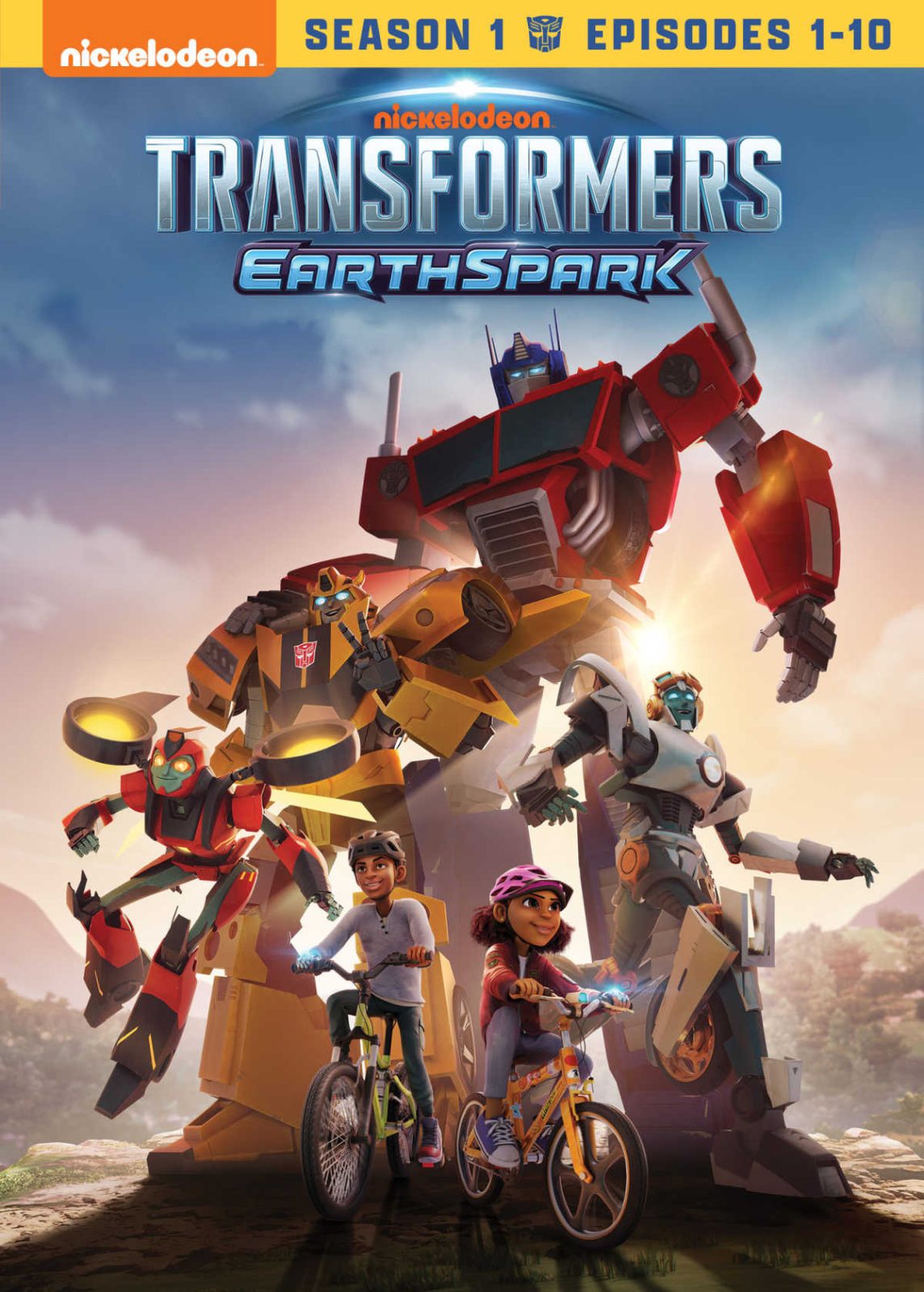 The Transformers EarthSpark two disc DVD set is the perfect gift for any child who loves action, adventure, and robots.